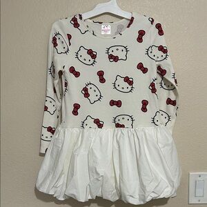 Hello Kitty Long Sleeve Bubble Dress